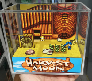 Harvest Moon Cubic Diorama