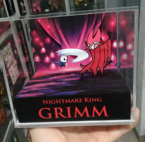 Hollow Knight Nightmare King Grimm Cubic Diorama