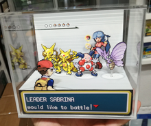 Load image into Gallery viewer, Pokemon Fire Red/ Leaf Green Gym Leaders Cubic Diorama