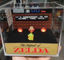 Load image into Gallery viewer, Zelda NES Cubic Diorama