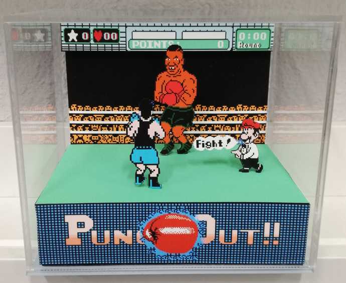 Punch-Out!!! Cubic Diorama