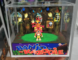 Banjo Kazooie Cubic Diorama