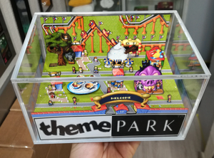 Theme Park Cubic Diorama