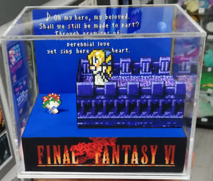 Final Fantasy VI Celes Cubic Diorama