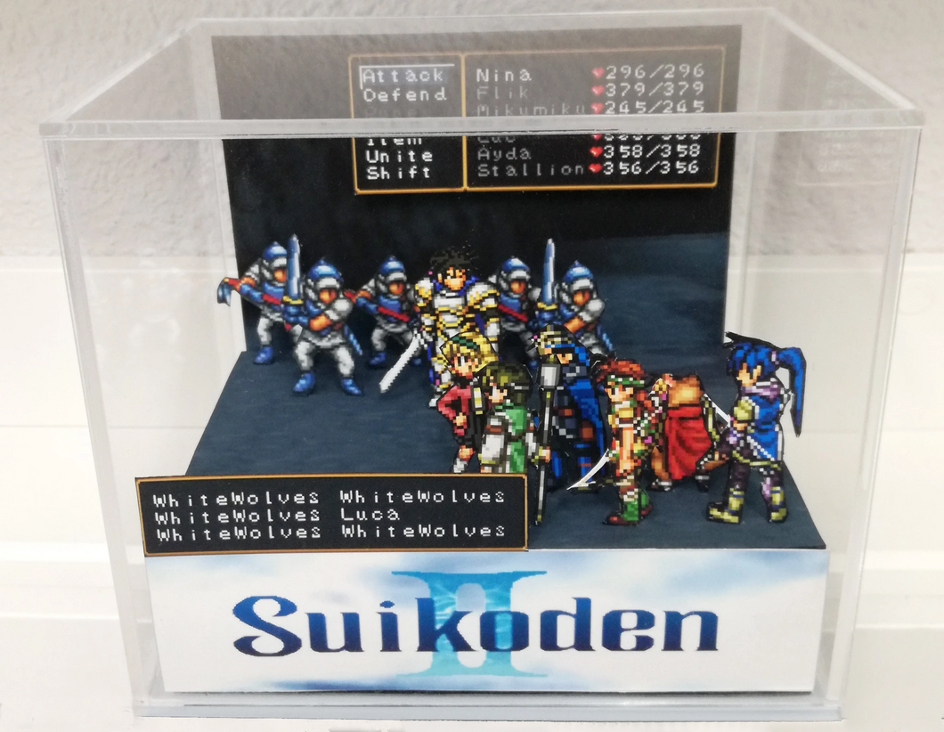 Suikoden 2 Luca Battle Cubic Diorama