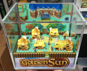 Golden Sun Bilibin Cubic Diorama