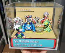 Load image into Gallery viewer, Pokemon Emerald Steven Battle Cubic Diorama