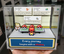 Load image into Gallery viewer, Pokemon Laboratory B Red Fire/Leaf Green Cubic Diorama