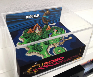 Chrono Trigger Map Flat Cubic Diorama