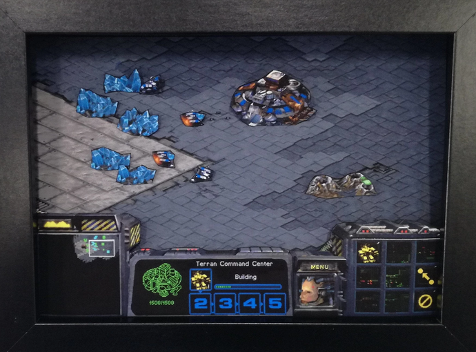 Starcraft Terran Diorama