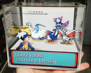 Pokemon Ruby/Sapphire Gym Leaders Cubic Diorama