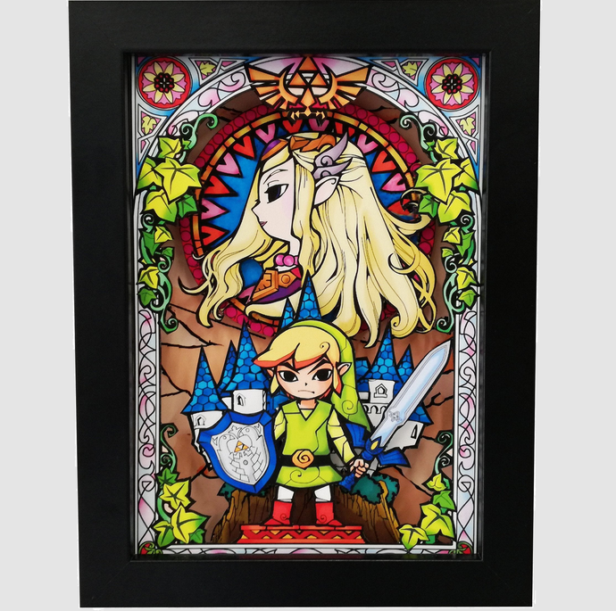 The Legend of Zelda  Window Diorama